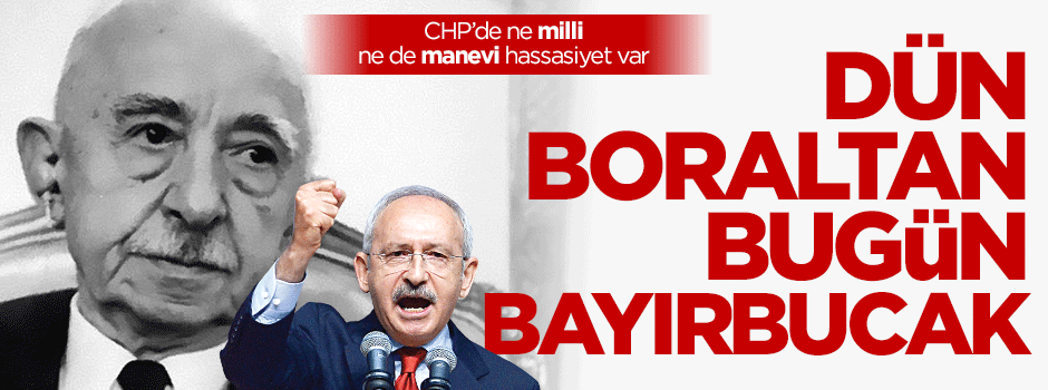 CHP hep aynı CHP