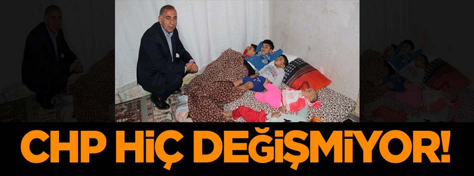 CHP hiç değişmiyor!