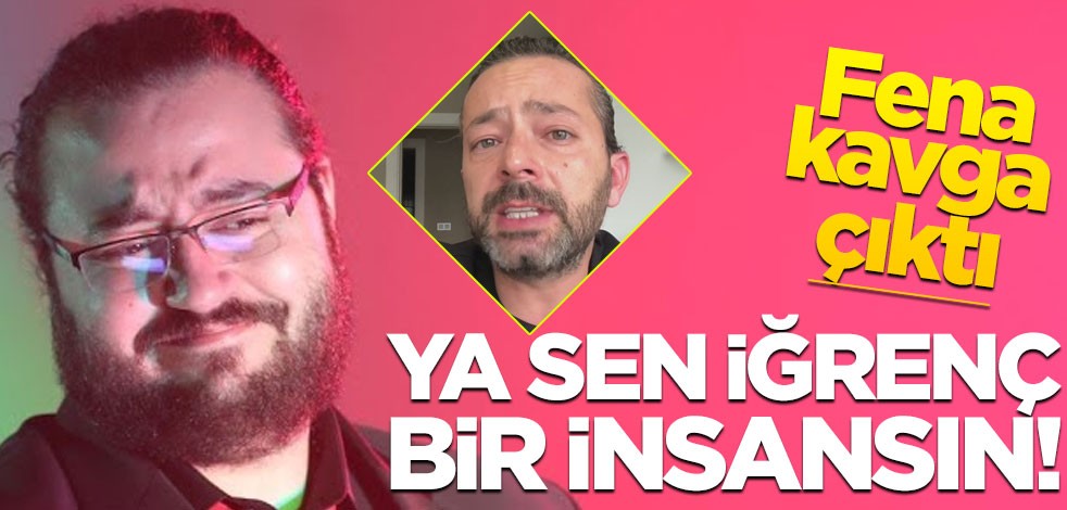 CHP holiganı İrfan'la Jahrein birbirine girdi! "Ya sen iğrenç bir insansın"