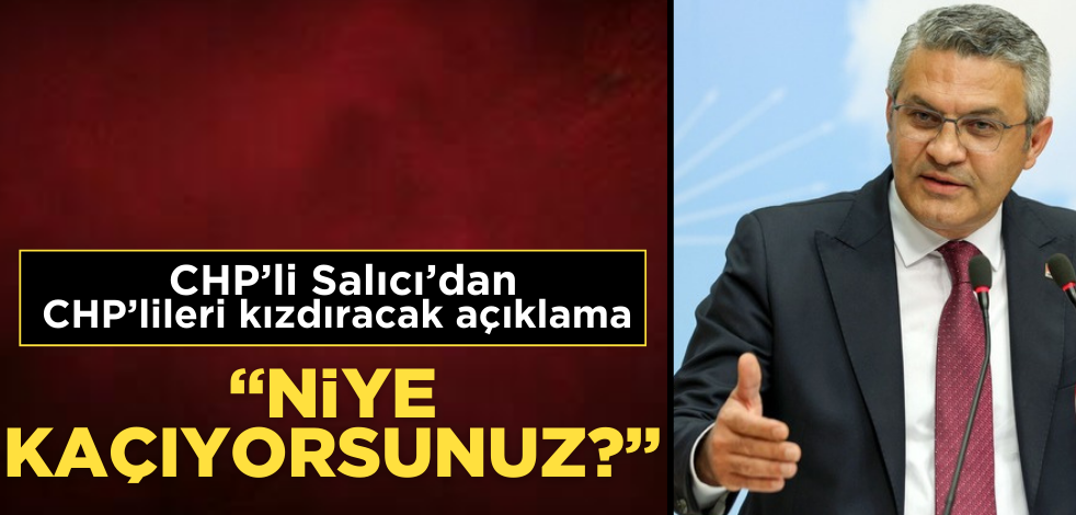 CHP içinden CHP’lileri kızdıracak açıklama! ‘Niye kaçıyorsunuz’