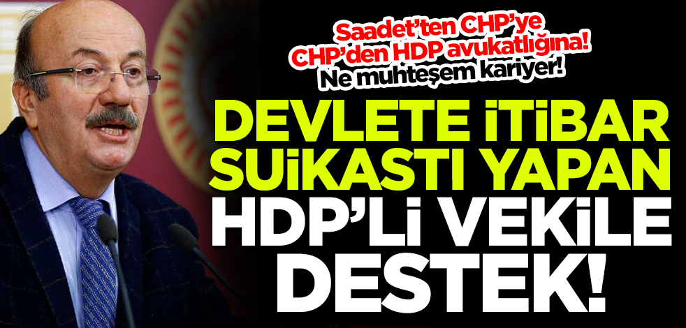 CHP İstanbul Milletvekili Mehmet Bekaroğlu'dan HDP'li Gergerlioğlu'na destek