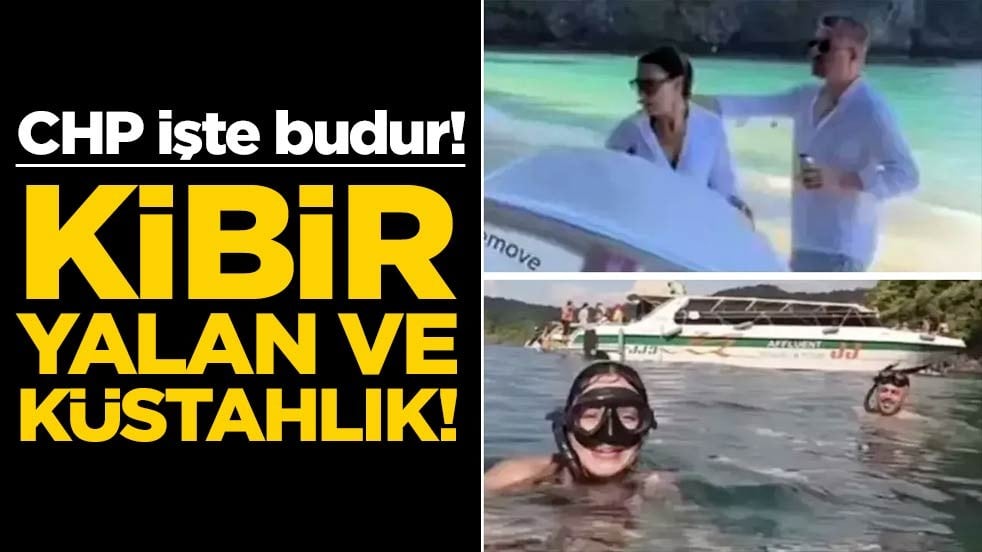 CHP işte budur! Kibir, yalan ve küstahlık!