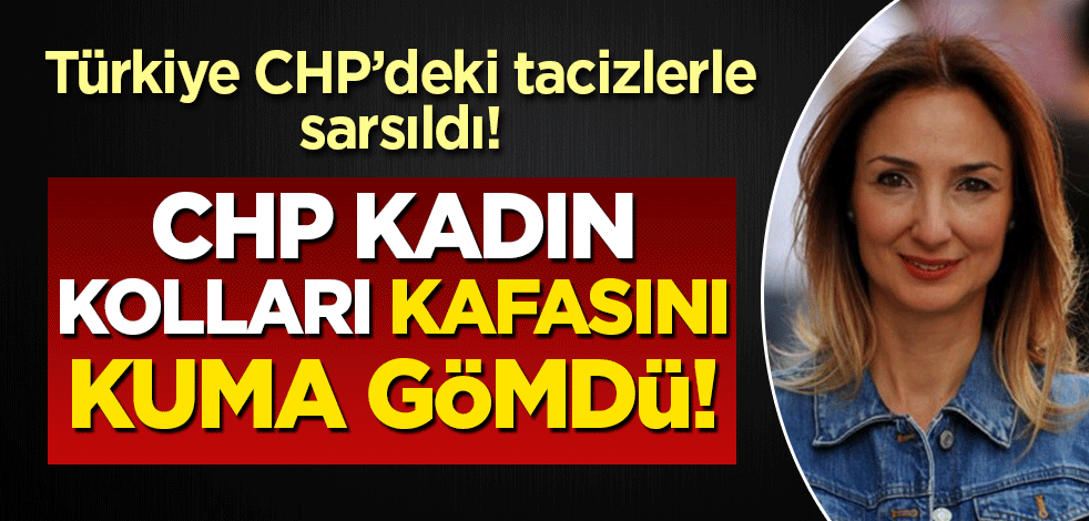 CHP Kadın Kolları kafasını kuma gömdü