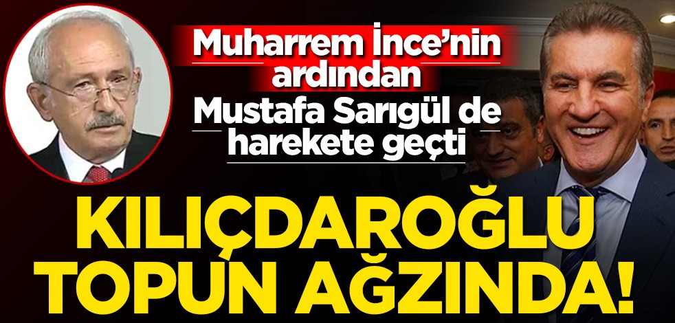 CHP kaynıyor! Genel Merkez hazır... Mustafa Sarıgül de yeni parti kuruyor