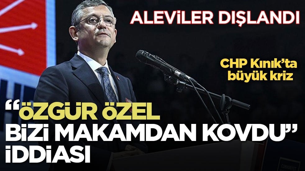 CHP Kınık’ta büyük kriz! "Özgür Özel bizi makamdan kovdu" iddiası