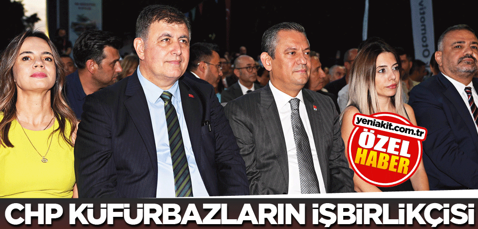 CHP küfürbazların işbirlikçisi