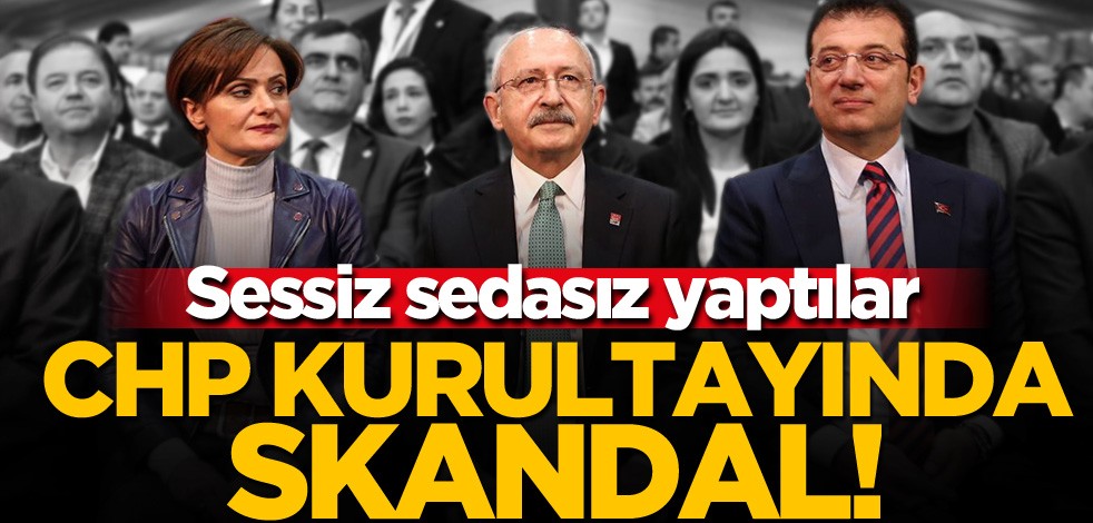 CHP kurultayında skandal! İşini istedi diye salondan dışarı attılar