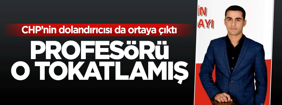 CHP milletvekili adayı profesörü tokatlamış
