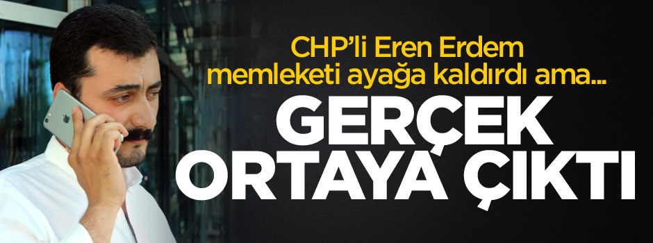 CHP Milletvekili Eren Erdem AHL'de tutulması ile ilgili gerçek ortaya çıktı
