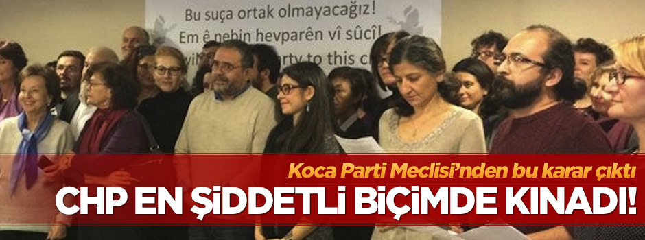 CHP o akademisyenlere sahip çıktı: Şiddetle kınıyoruz