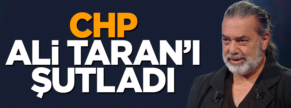 CHP, parada anlaşamayınca Ali Taran'a yol verdi