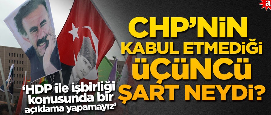 CHP, "PKK’ya hayır!" diyemedi!
