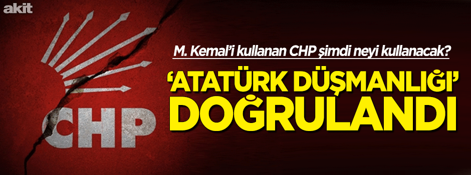 CHP raporu: Atatürk’ün fotoğrafı indirildi