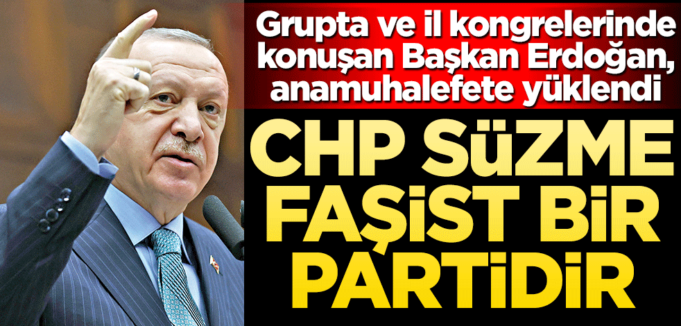 CHP süzme faşist bir partidir!