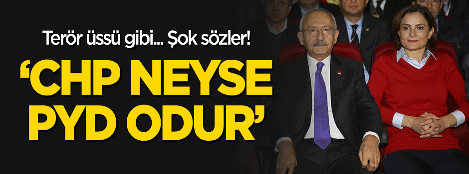 CHP terör üssü gibi