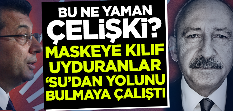 CHP Türkiye'nin maske ihracatına karşı çıkarken İBB su ihracatı yaptı
