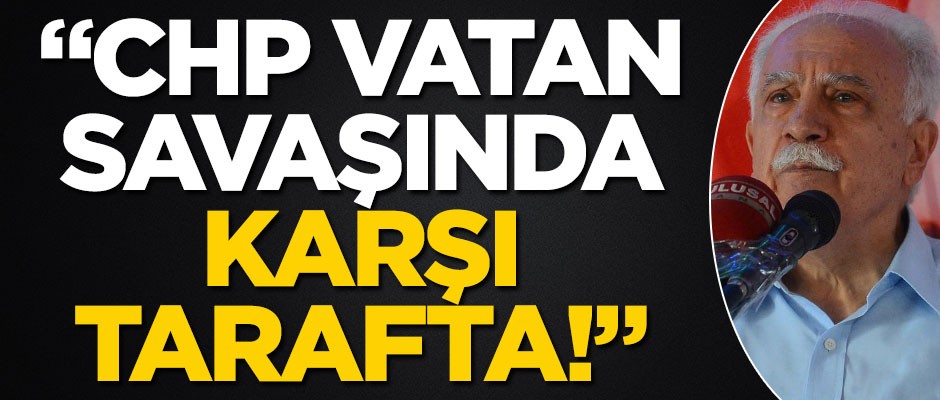 "CHP vatan savaşında karşı tarafta!"