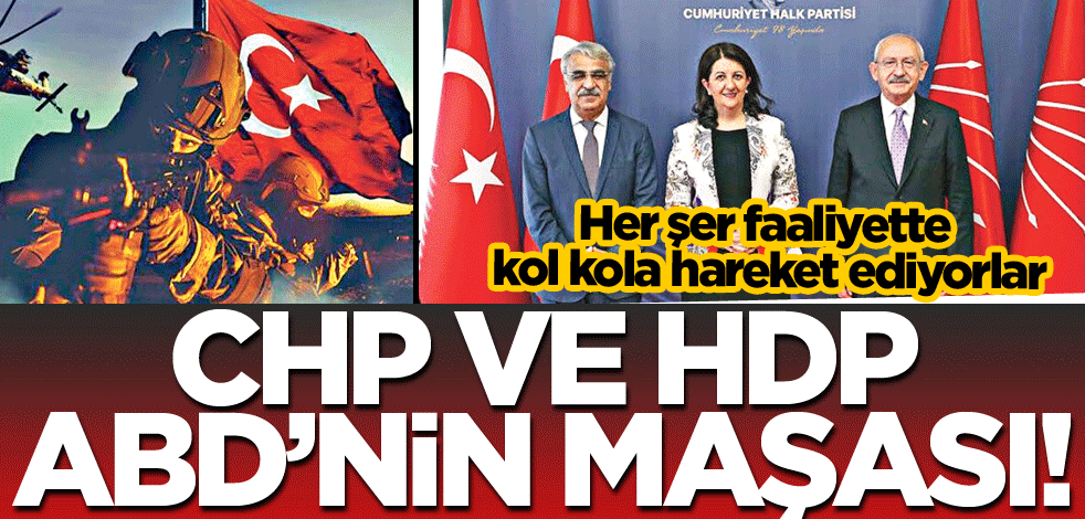CHP ve HDP ABD’nin maşası!