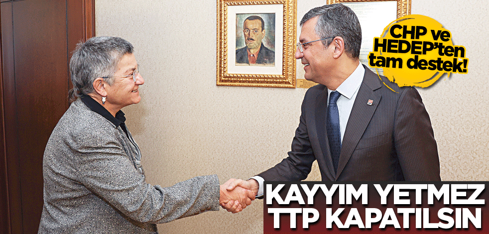 CHP ve HEDEP’ten tam destek! Kayyım yetmez TTB kapatılsın