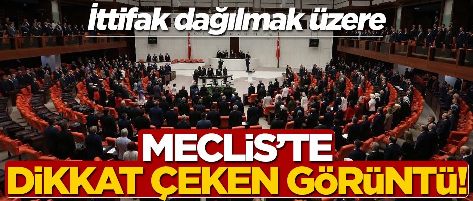 CHP ve İYİ Parti ittifakı dağılıyor! TBMM'de dikkat çeken detay