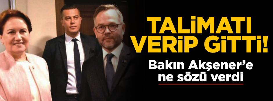 CHP ve İyi Parti'ye talimatı verip gitti!