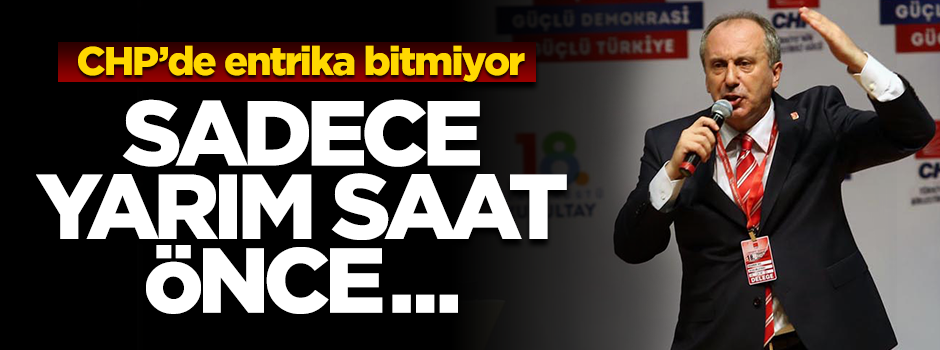 CHP'de 'aday' muamması