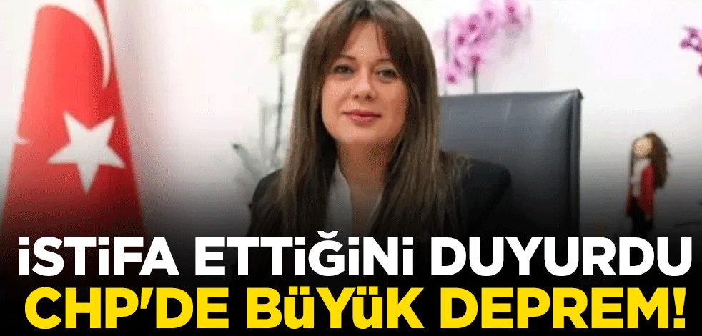 CHP'de büyük deprem! Genel Başkan Yardımcısı Koza Yardımcı istifa etti