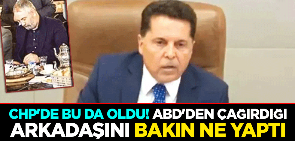CHP'de bu da oldu! Esenyurt Belediye Başkanı Ahmet Özer ABD'den çağırdığı arkadaşını bakın ne yaptı