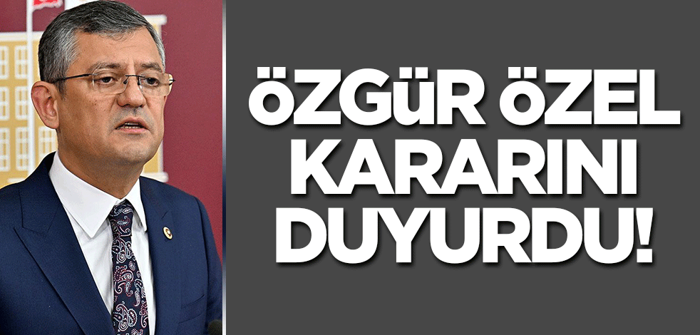 CHP'de flaş gelişme! Özgür Özel-Kemal Kılıçdaroğlu görüşmesinde detaylar ortaya çıktı..