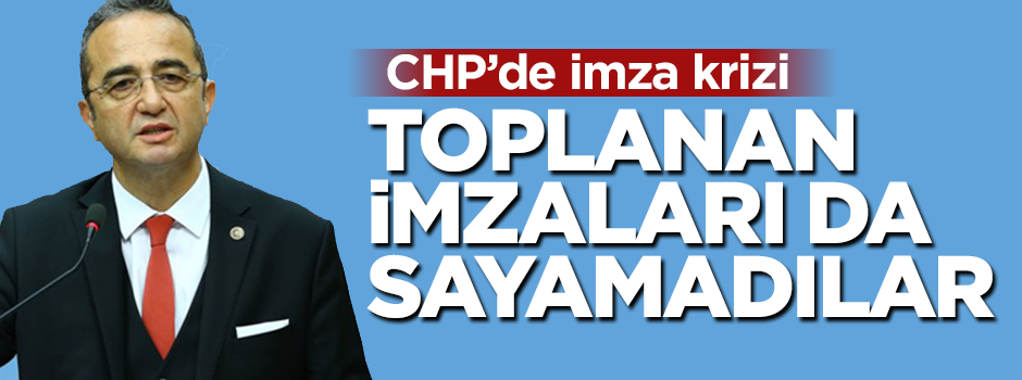 CHP'de imza tartışması bitmiyor! Tezcan: Rakamlar gerçek değil