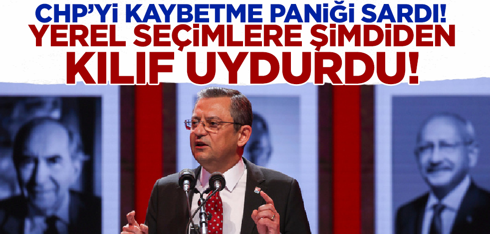 CHP'de kaybetme paniği! Özgür Özel yerel seçimlere şimdiden kılıf uydurdu