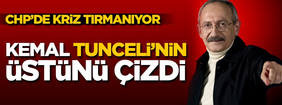 CHP'de Kılıçdaroğlu krizi büyüyor! Tunceli'de olay konuşmalar