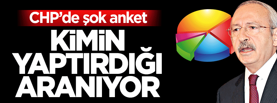 CHP'de Kılıçdaroğlu'nun altını oyan anket