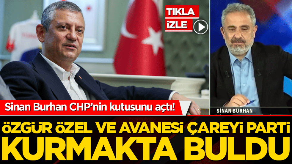 CHP'de mutlak batış! Mahkeme darbesiyle sarsılan Özgür Özel ve avanesi çareyi parti kurmakta buldu