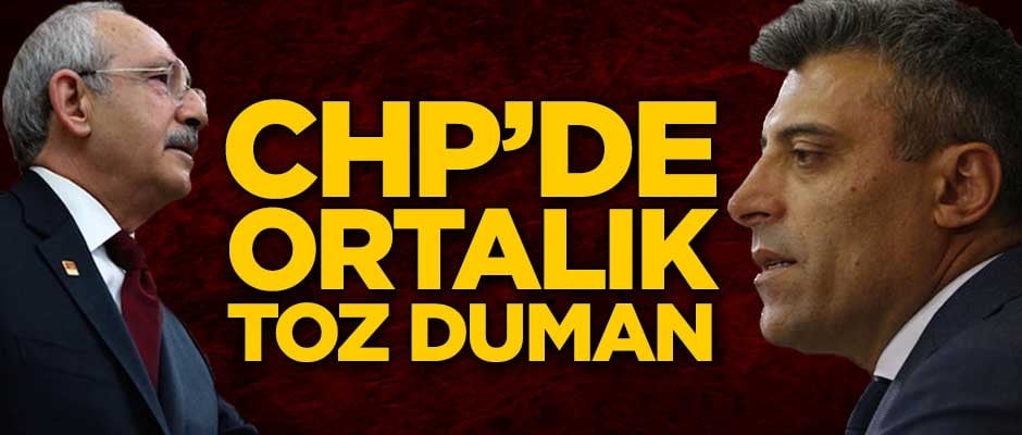 CHP’de ortalık toz duman
