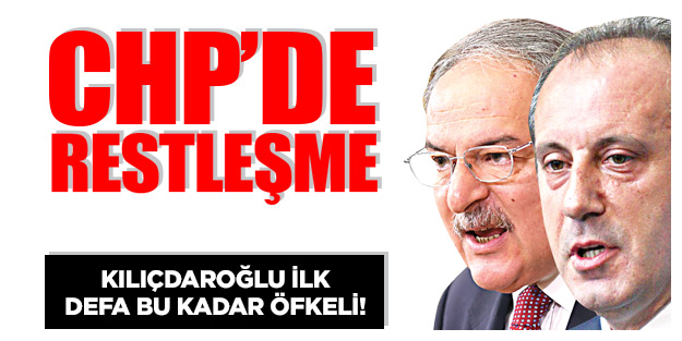 CHP’de restleşme