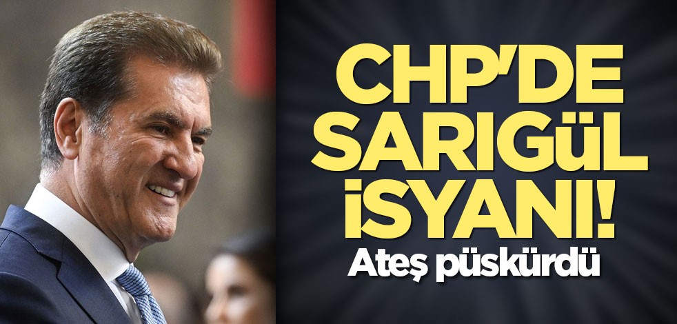 CHP'de Sarıgül isyanı! Ateş püskürdü