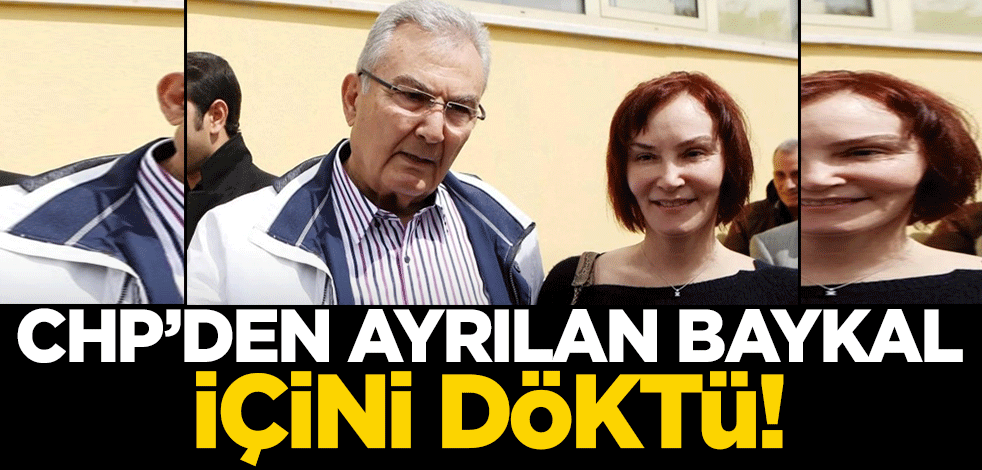 CHP'den ayrılan Deniz Baykal'ın kızı içini döktü! "CHP gay-ri milli bir pozisyona geldi"