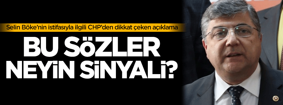 CHP'den dikkat çeken Böke açıklaması