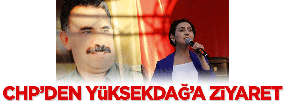 CHP'den Figen Yüksekdağ'a ziyaret