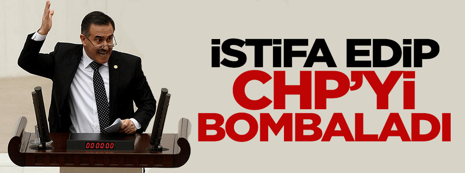 CHP'den istifa eden İhsan Özkes partiyi bombaladı