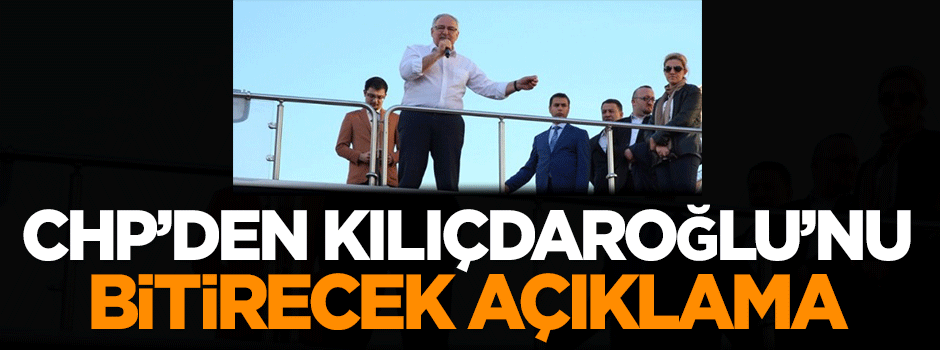 CHP'den Kılıçdaroğlu'nu bitiren 15 Temmuz çıkışı!