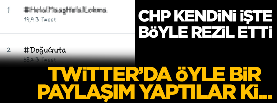 Yolsuzluk partisi Helal lokma mesajı verdi!