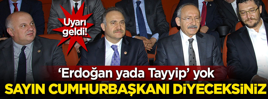 CHP'den referandum stratejisi!