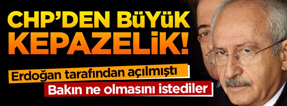 CHP'den skandal teklif! 'Kumara izin verilsin'