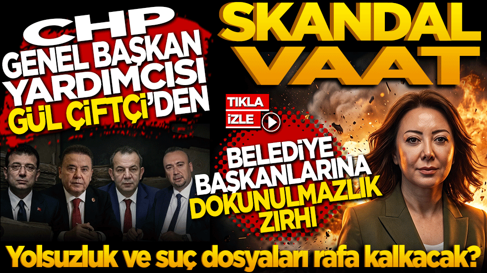CHP'den skandal vaat: Belediye başkanlarına dokunulmazlık zırhı