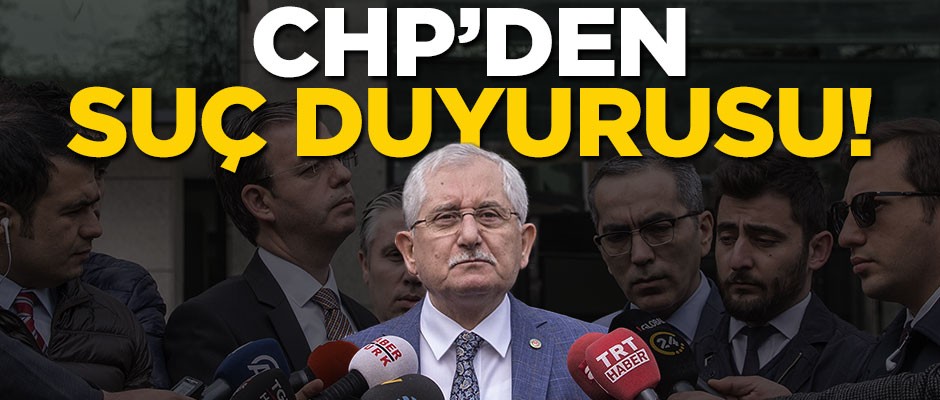 CHP'den YSK hakkında suç duyurusu!