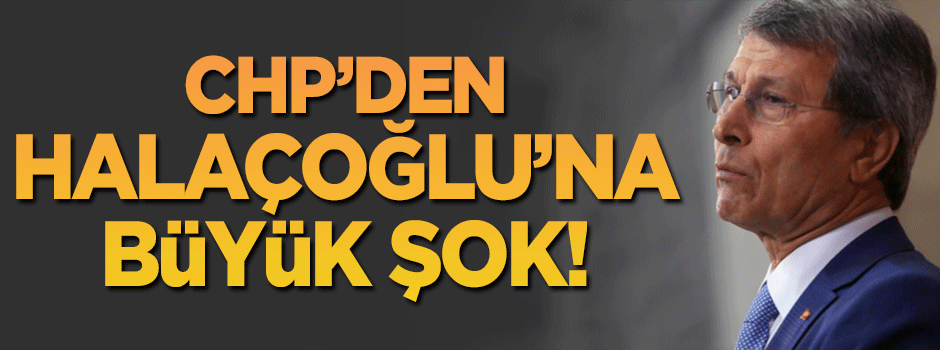 CHP'den Yusuf Halaçoğlu'na dava