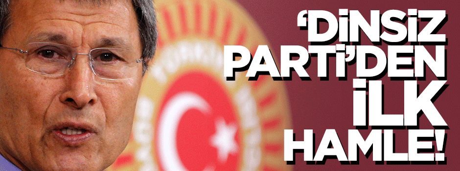 'Dinsiz parti' CHP'den Yusuf Halaçoğlu'na dava