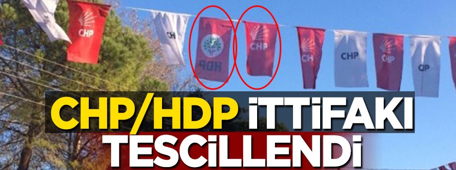 CHP/HDP ittifakı tescillendi!